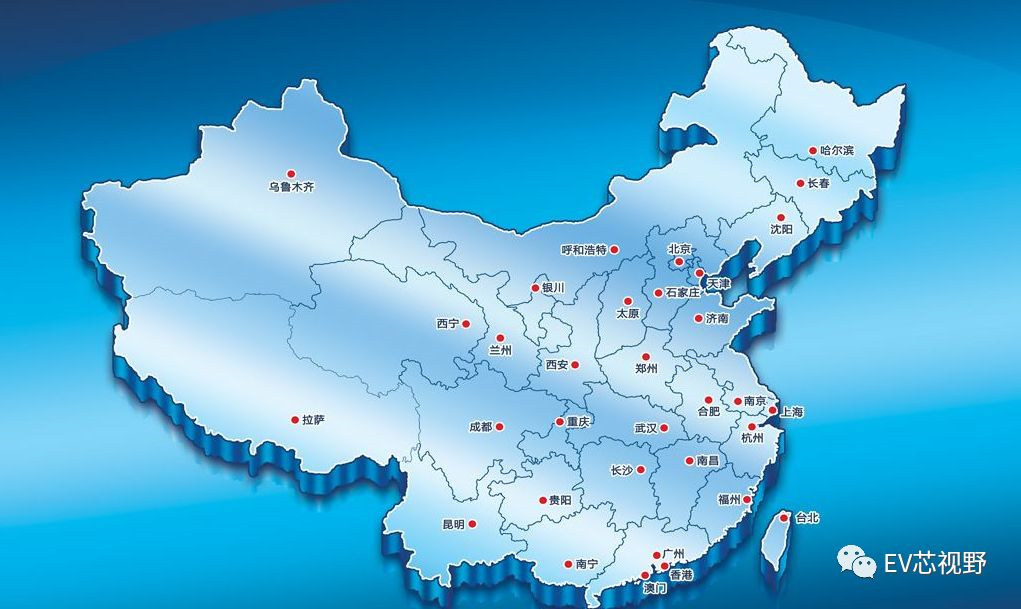 中國(guó)34省市新能源汽車(chē)產(chǎn)業(yè)規(guī)劃（二）：華北、華東12省市新能源汽車(chē)產(chǎn)業(yè)規(guī)劃